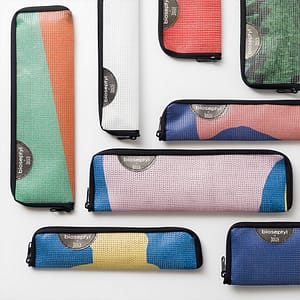 La trousse des nomades en bâche recyclée